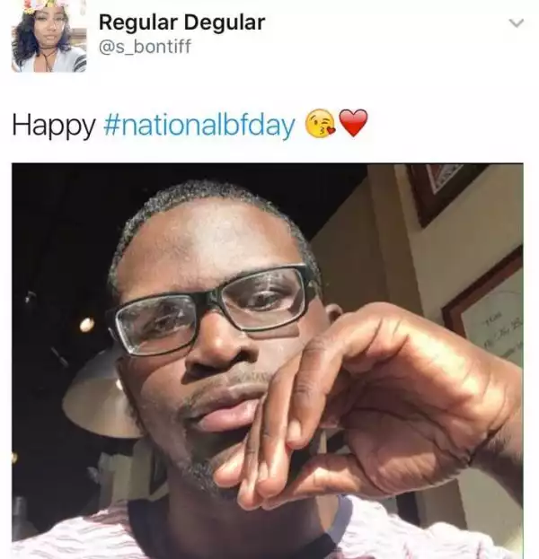 Awkward Moment When 7 Different Girls Celebrate National Boyfriend Day With The Same Nigerian Boyfriend.